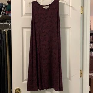 Loft tank swing dress